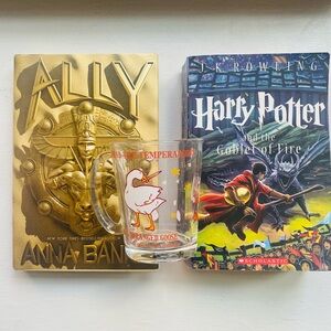 Harry Potter (PAPERBACK) Ally (HARDCOVER) Fairly: MUG, The Jasad Heir